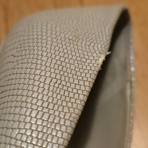 Franco Sarto Grey Wedge Sandals - Size 8 - Picture 5 of 5